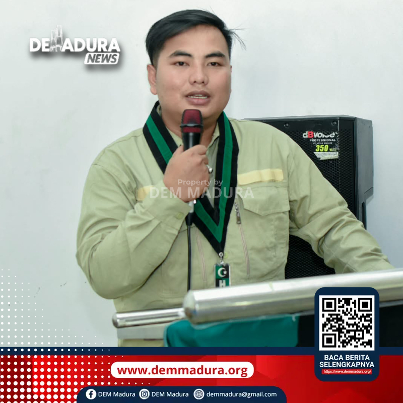 HMI CABANG SAMPANG PERTANYAKAN PERUBAHAN RUNDOWN FORUM HILIR MIGAS, DUKUNG SIKAP DEM MADURA